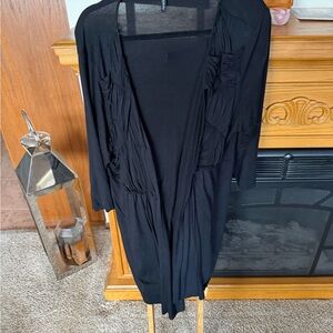 Relativity Black Cardigan Sweater